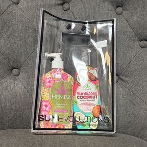 Hempz Pink Palm & Hibiscus and Sunkissed Coconut Duo